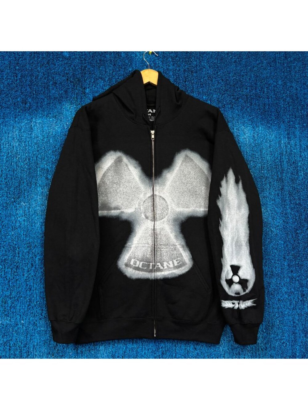 Don Toliver Presents Octane Album Nuclear Zip-Up Hoodie M